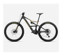 Orbea Rise Lt H10 29´´ Xt M8100 Sgs Shadow Plus 2026 Mtb Electric Bike Black S / 630Wh S Diamond Black / Splash Olive Green Matt