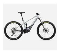 Orbea Wild M20 Electric Bike 2024 Halo Silver/Tanzanite Carbon View