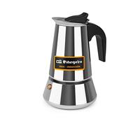 Orbegozo KFI 460 Italian Coffee Maker, 4 Cups (300 ml), Handle, Safety Valve, Stainless Steel