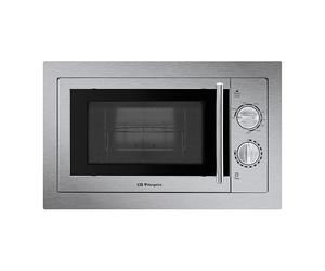 Orbegozo MIG 2033 Built-In Full Stainless Steel Microwave, 20-Litre Capacity, 9 Levels, 800 W Microwave Power and 1,000 W Grill Power, Steel, Grey