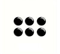 ORBHES 4pcs Car Lock Protector Sticker,Compatible with BYD S6/Sea Lion 07,Car Accessories,Black