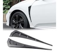 ORBHES Car Fender Side Vents Stickers,Compatible with BMW Mini Cooper S R50 R52 R53 R55 R56 R57 R58 R59 R61,Car Accessories,Carbon fibre