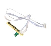 OrBhes Universal 7 keys keyboard plate LCD TV accordance keypad with IR FOR 3463A 3663 SKR.03 8503.03 QT526C Environmental distinctive