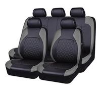 ORBIBA Car Cover Seats Full Set for SEAT Tarraco KN 2019 2020 2021 2022 2023 2024 2025, 9pcs Set Leather Car Seat Cushion Protectors, Airbag Compatible,A