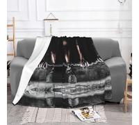 ORBIBA Weightlifting Sports Blanket,Flannel Ultra-Soft Warm Cozy Cover/Lightweight Sofa Blanket/Air Conditioning Blanket