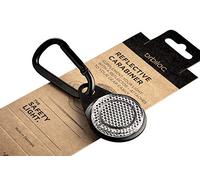 Orbiloc Dog Walking Safety Light Lightweight Visibility Aid Reflective Carabiner - Black