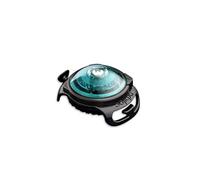 Orbiloc Men Orbiloc Dog Dual Flashing Solid Safety LED Light Up High Visibility Durable Water Proof Impact Resistant Attach to Harnesses and Collars, Turquoise, One Size
