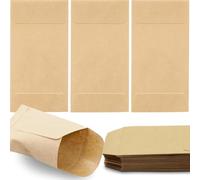 Orbis FM® 100x Dinner Money Envelopes - Compact 70x40mm Mini Envelopes for Coins & Notes, Easy-Seal Design for School Payments, Tokens, Receipts & Budgeting