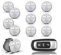 Orbis FM® 6x Lithium Coin Cell Batteries - Assorted 3V CR2032, CR2025, CR2016 - Long-Lasting Power for Car Key Fobs, Watches, Scales, Remotes & Small Electronics