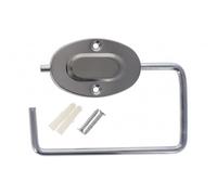 Orbis FM® Traditional Toilet Roll Holder - Wall Mounted Chrome Finish, Classic Bathroom Accessory with Fixings Include