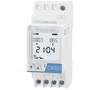 ORBIS OB270023 ALPHA D Timer 230V AC DIN Rail Mount Weekday Settings