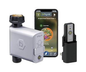 Orbit 21004 B-hyve Smart Hose Faucet Timer with Wi-Fi Hub, Compatible with Alexa