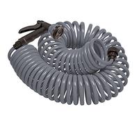 Orbit 26382 Coil Garden Hose, Gray, 25'