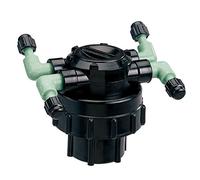 Orbit 5-Pack 67005 4-Port Drip Irrigation Manifold for 1/4 Inch Tube - Efficient Water Distribution for Your Garden