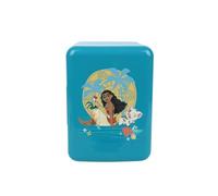 Orbit Innovations Moana - Mini Fridge, Small Cooler for Drinks & Snacks, or Skincare Refrigerator - Christmas Gifts (6 Cans, Moana Sun)