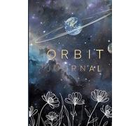 ORBIT JOURNAL, With fun fact & floral, lined 150 pages, 9*6 inches