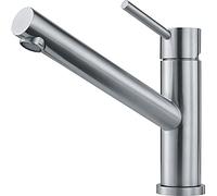 Franke Kitchen Sink tap Made Fixed spout Orbit-Stainless Steel 115.0569.290, Grey