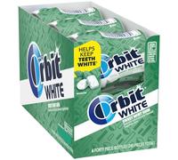 ORBIT White Sweet Mint, Sugar Free, Pack of 6