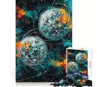 Orbital Chaos Jigsaw Puzzles 1000 Pieces for Teenagers Brain Skill Family Joy Exact Edge Memorable Gift (38x52cm)
