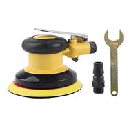 Orbital Sander, 5in 10000RPM Handheld Air Random Orbital SanderGrinder Polisher Air Sander Sander Tool Pneumatic Professional Polishing Tool for Wood Polisher Metal