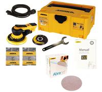 Orbital Sander Electric Mirka Deros 5650CV Set +50 Abranet Discs & Case
