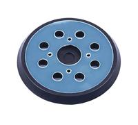 Orbital Sander Pads,Sanding Pad Hook and Loop Backing Replacement Part Disc Black 5 Inch 8 Hole Kit Parts Quality Round Grind Disk Holes Mounting Wheel Buffing Rubber,for High Speed Polishing Discs