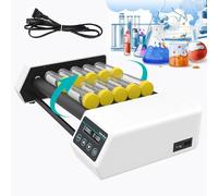 Orbital Shaker and Roller Mixer - Rocking & Rolling Modes, Brushless Motor, 20-80 RPM, Timer, Holds Centrifuge Tubes, Ideal for Lab and Research Use