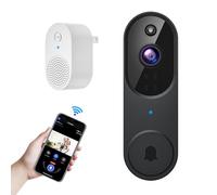 Orbitell Wireless Wi-Fi Video Doorbell Camera with Two Way Audio, AI Motion Detection, Night Vision and Cloud Storage