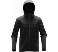 Orbiter softshell hoodie ST076 Stormtech 2XL Black/Dolphin