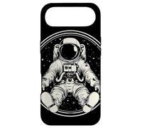 Orbiting Minimalist Astronaut Space Case for iPhone Air