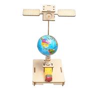 Orbiting Satellite Model Interactive Astronomy Educational Toy STEM Physics Teaching Aid for Classroom Home Use Rotating Orbit Satellite Model