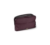 orbitkey Desk Pouch Organiser - Leather-Free Portable Tech Case with Compartments for Cables, Chargers & Accessories - Slim Travel Storage Bag for Office Desk, Workstation & Everyday (Plum)