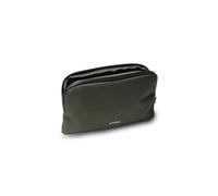 orbitkey Desk Pouch Organiser - Leather-Free Portable Tech Case with Compartments for Cables, Chargers & Accessories - Slim Travel Storage Bag for Office Desk, Workstation & Everyday (Olive)