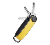 orbitkey Hybrid Leather Key Organiser - Solar Yellow