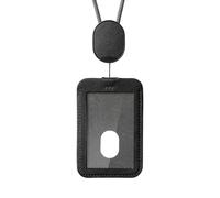 Orbitkey ID Card Holder with Lanyard - Black
