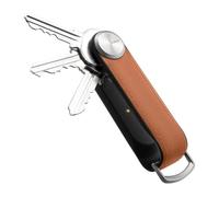 Orbitkey Key Organiser Tracker - Item Locator for Keys | Neat Key Organisation | Compatible with Item-Finding Networks | Premium Leather | Fits 3-7 Keys | Car Key Ready