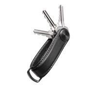 Orbitkey Key Organizer Pro - Leather, Blackout, One size