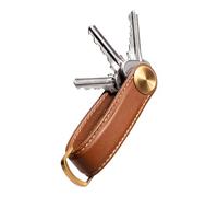 Orbitkey Key Organizer Pro - Leather, Cedar, One size