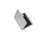 orbitkey KonMari Notebook Cover - Leather-Free Compendium with Pen Loop, Card Slots & Document Storage | Minimalist Professional Organizer for Notes, Journals, Meetings & Everyday Carry, A5 (Stone)