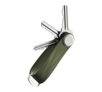 Orbitkey New Active Key Organizer Lite w/updated D-Ring | Weather Resistant, Stainless Steel Locking Mechanism, Hunter Green, One size