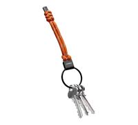 orbitkey Urban Loop Keychain - Minimalist Stainless Steel Key Holder with Premium Polymer Loop, Secure Quick-Release Design & Durable Everyday Carry Key Ring for Keys, Fobs & Accessories (Tangerine)