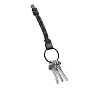 orbitkey Urban Loop Keychain - Minimalist Stainless Steel Key Holder with Premium Polymer Loop, Secure Quick-Release Design & Durable Everyday Carry Key Ring for Keys, Fobs & Accessories (Black)
