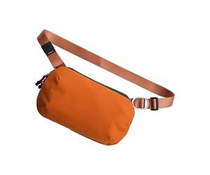 Orbitkey Urban Sling Mini- Compact Crossbody Bag with Adjustable Strap & Quick Access Pockets - Lightweight Everyday Carry Sling for Travel, Work, Gym & Outdoor Adventures (Terracotta)