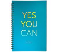 Orbitron 2026 A5 Spiral Bound Week To View Diary WTV Planner Non Scratch Paper Diary (Green)