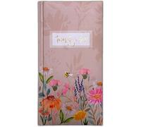 Orbitron 2026 Slim Week To View Botanical Butterflies & Rabbit WTV Personal Diary Planner (Butterfly Pink)