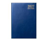 Orbitron 2027 Diary A5 Page a Day - Hardcover Executive Desk Journal, Daily Organizer Planner for Office, School & Home