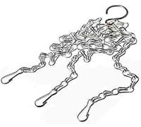 Orbitron Hanging Basket Brackets Metal - 12" 14" Strong Outdoor Wall Chain -Wall Brackets (14" Hanging Basket Chain Only)