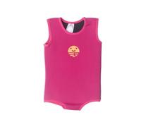 Orby Swimming Wrap Baby Neoprene Wetsuit, Adjustable, UPF 50+ Sun Protection, Easy Change, Keeps Baby Warm, Fast-Drying, Pink, 6-12 Months