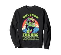 Orc Costume Warrior Orcs Funny Fantasy Creature Sweatshirt