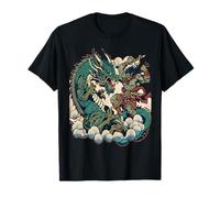 Orc Dragon Fighting Warrior T-Shirt